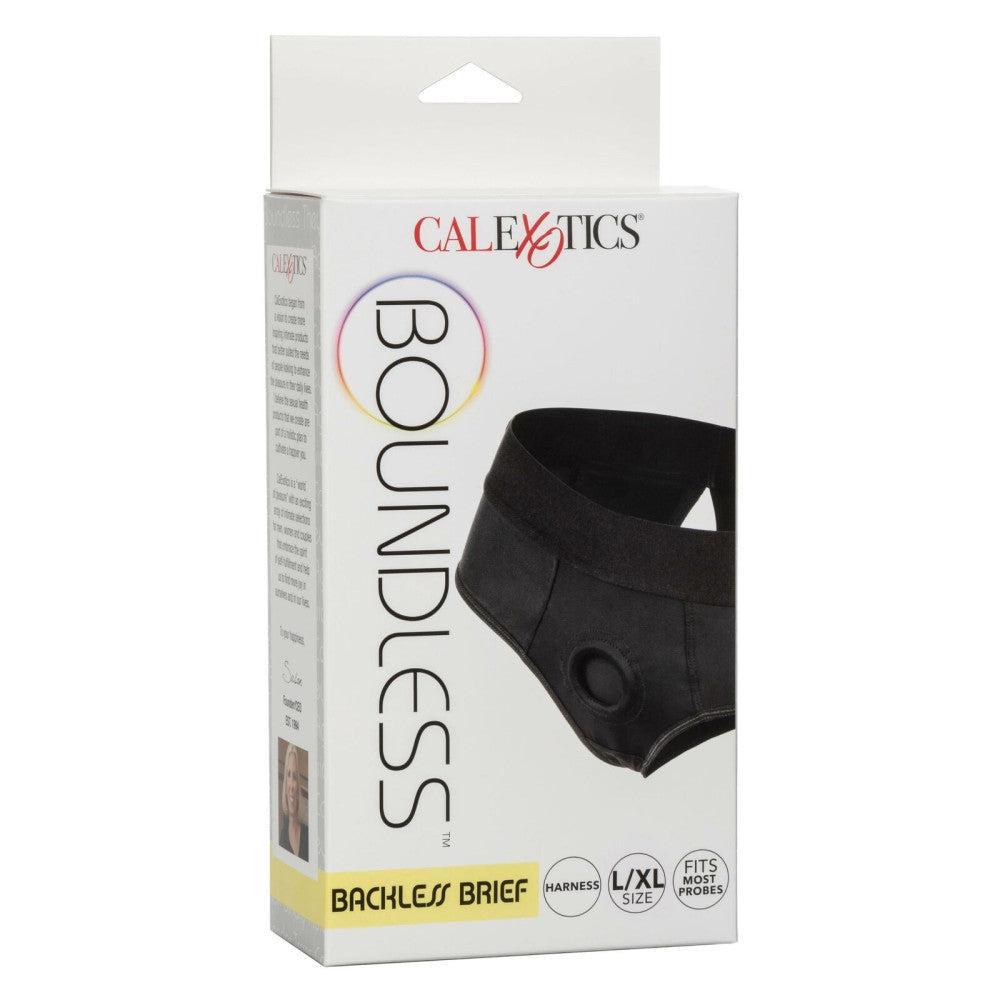 Boundless Backless Strap-on Briefs S/M