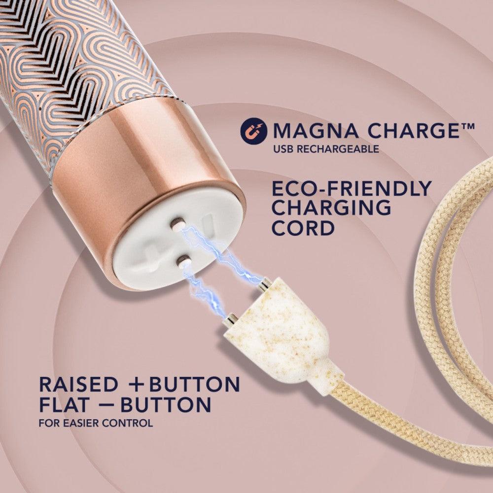 The Collection Lattice Rechargeable Rose Gold Vibrator