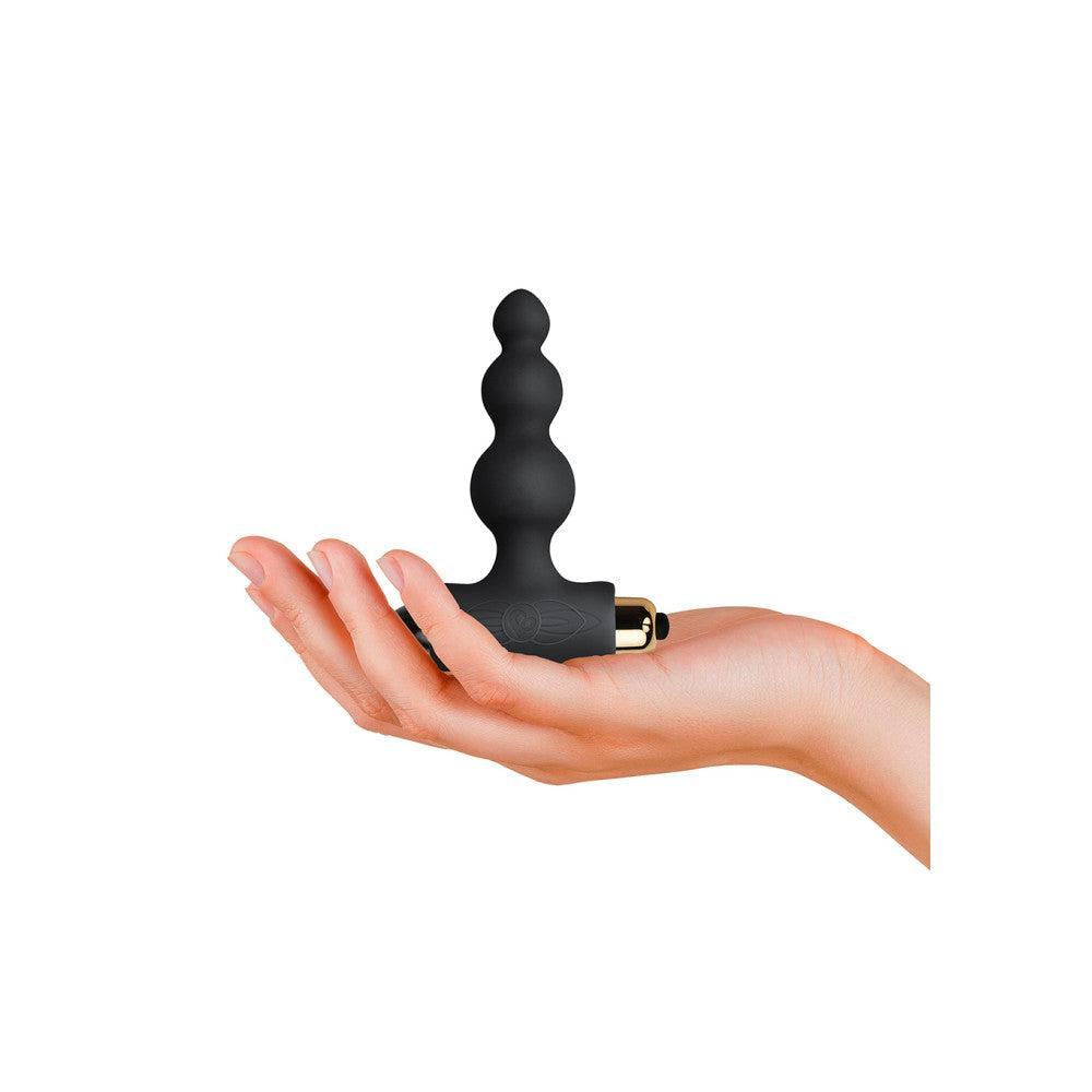 Bubbles Vibrating Anal Stimulator Black
