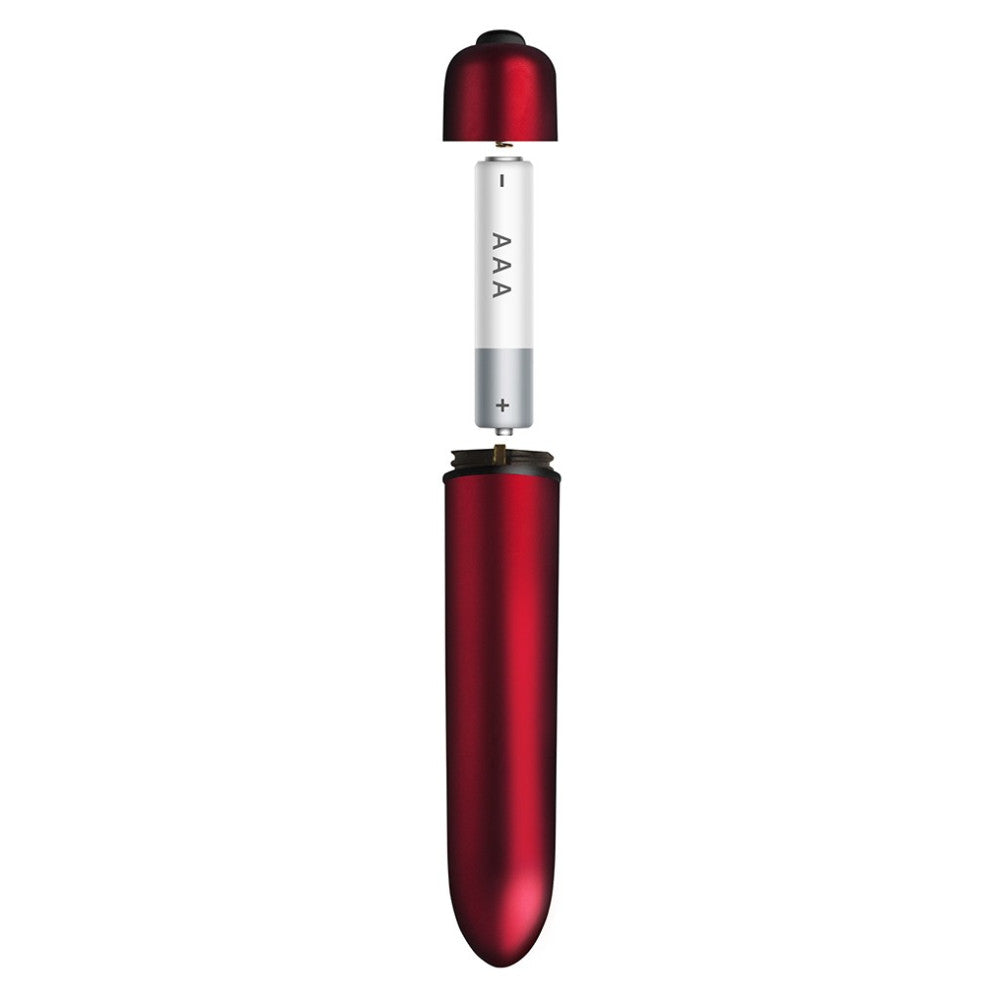 Bullet Vibrator Scarlet Velvet Red