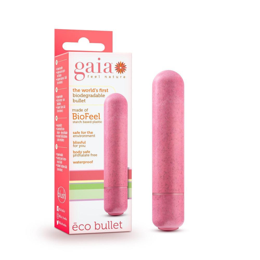 Gaia Eco Biodegradable Bullet Vibrator Pink