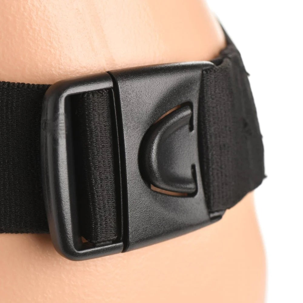 Bum-Tastic Vibrating Butt Plug with Remote & Belt