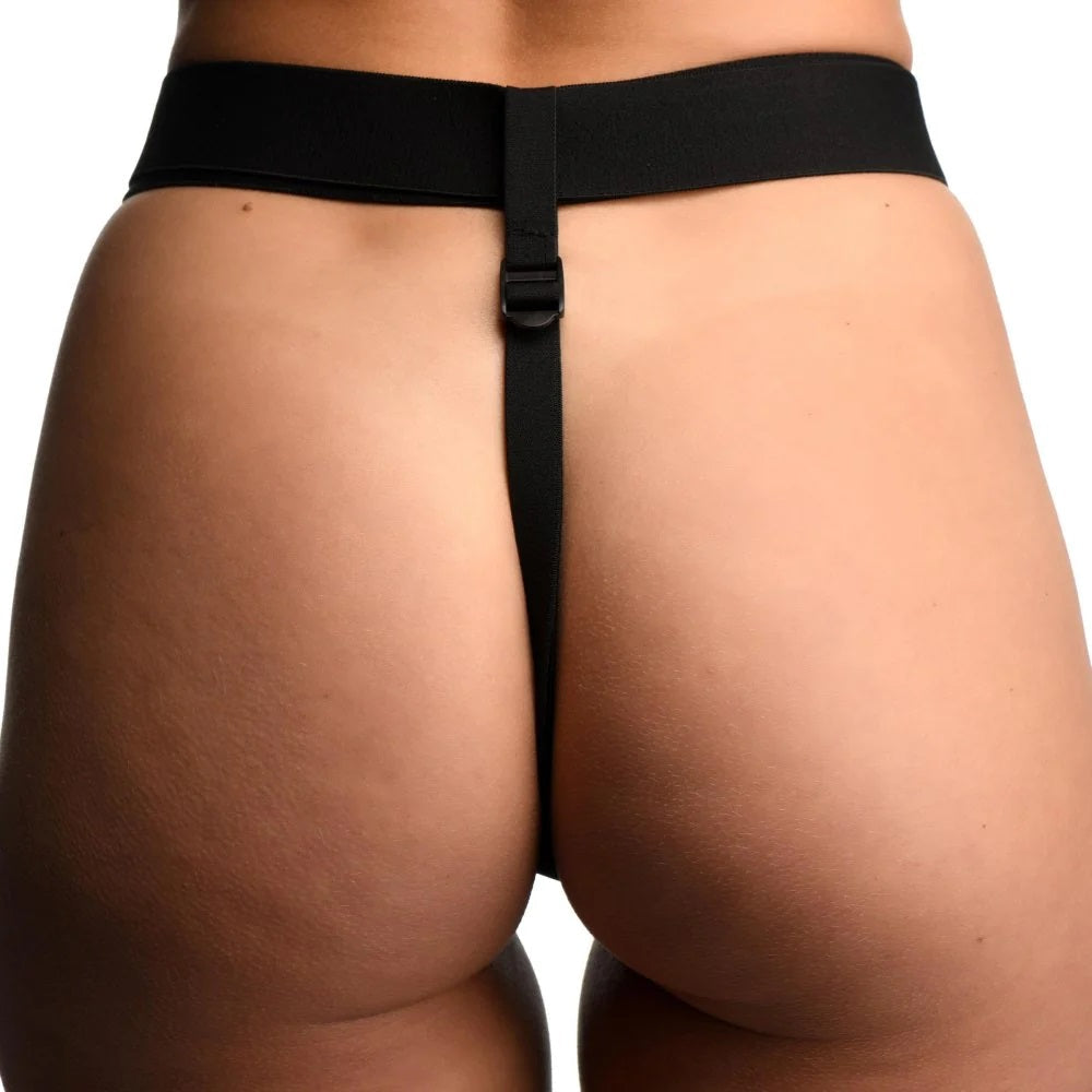 Bum-Tastic Vibrating Butt Plug with Remote & Belt