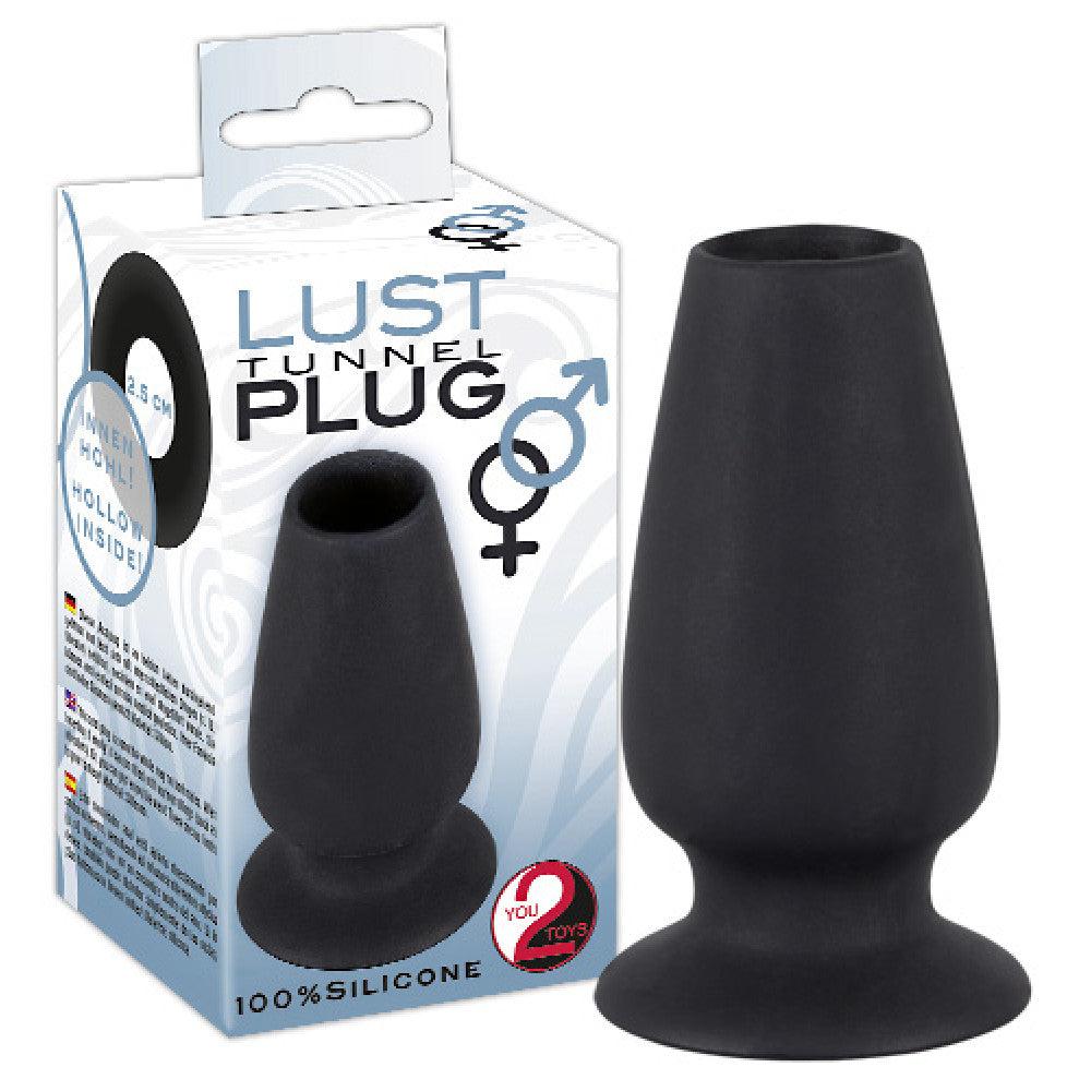 Butt Plug with a hole Silicone Lust Tunnel