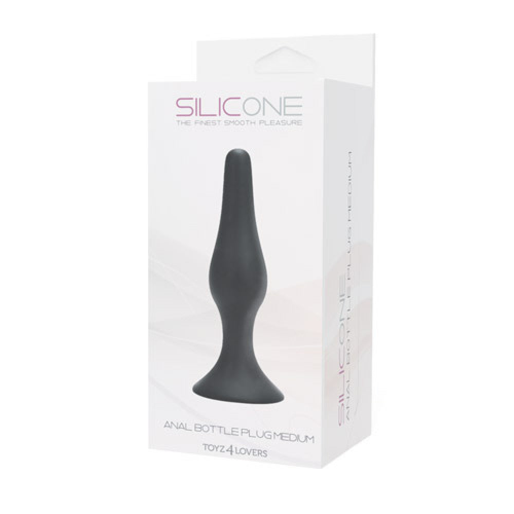 Butt plug made of copper. silicone Bottle small