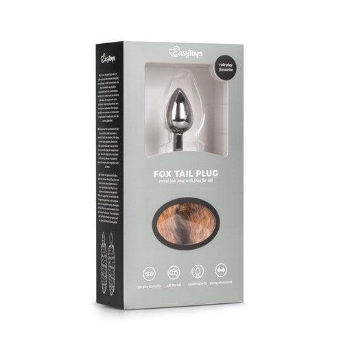 Butt plug with fluffy foxtail Easy S