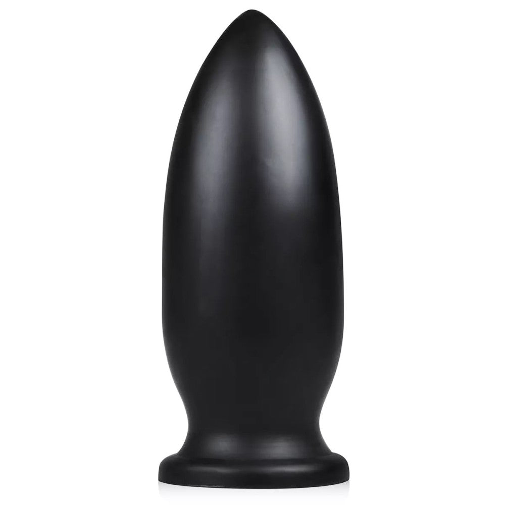 Buttr Yellow Dog Large Butt Plug Black