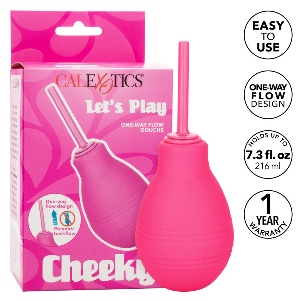 Calexotics Cheeky Pink Intimate Shower with Non-Returnable Jet