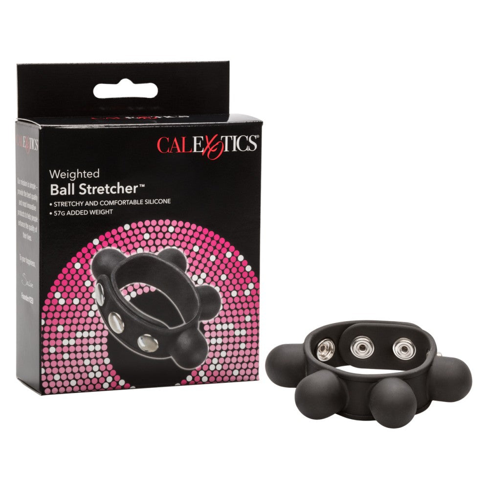Calexotics Weighted Ball Stretcher Silicone Testicle Stretcher