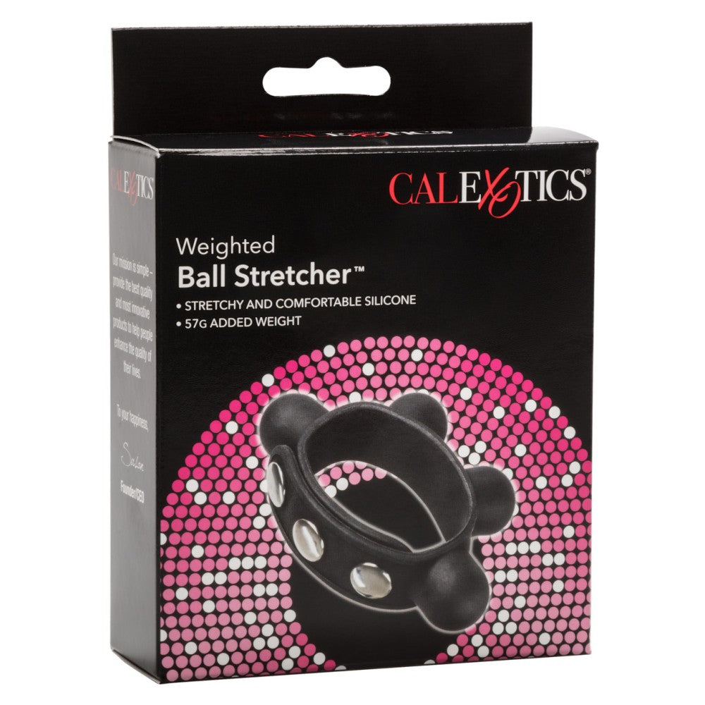 Calexotics Weighted Ball Stretcher Silicone Testicle Stretcher