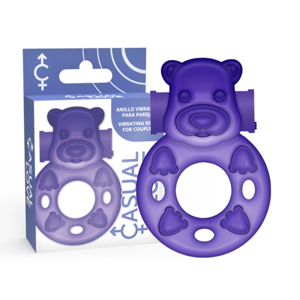 Casual Love Bear Vibrating Cock Ring