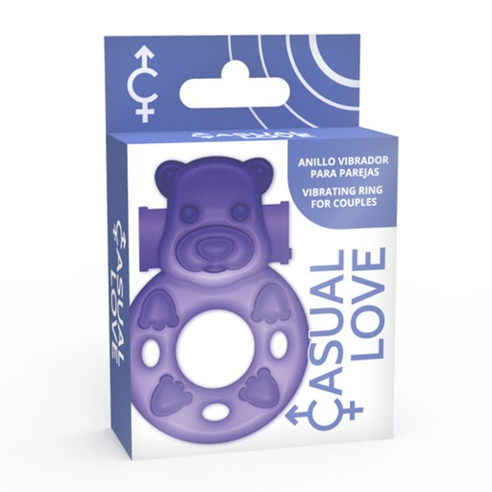 Casual Love Bear Vibrating Cock Ring