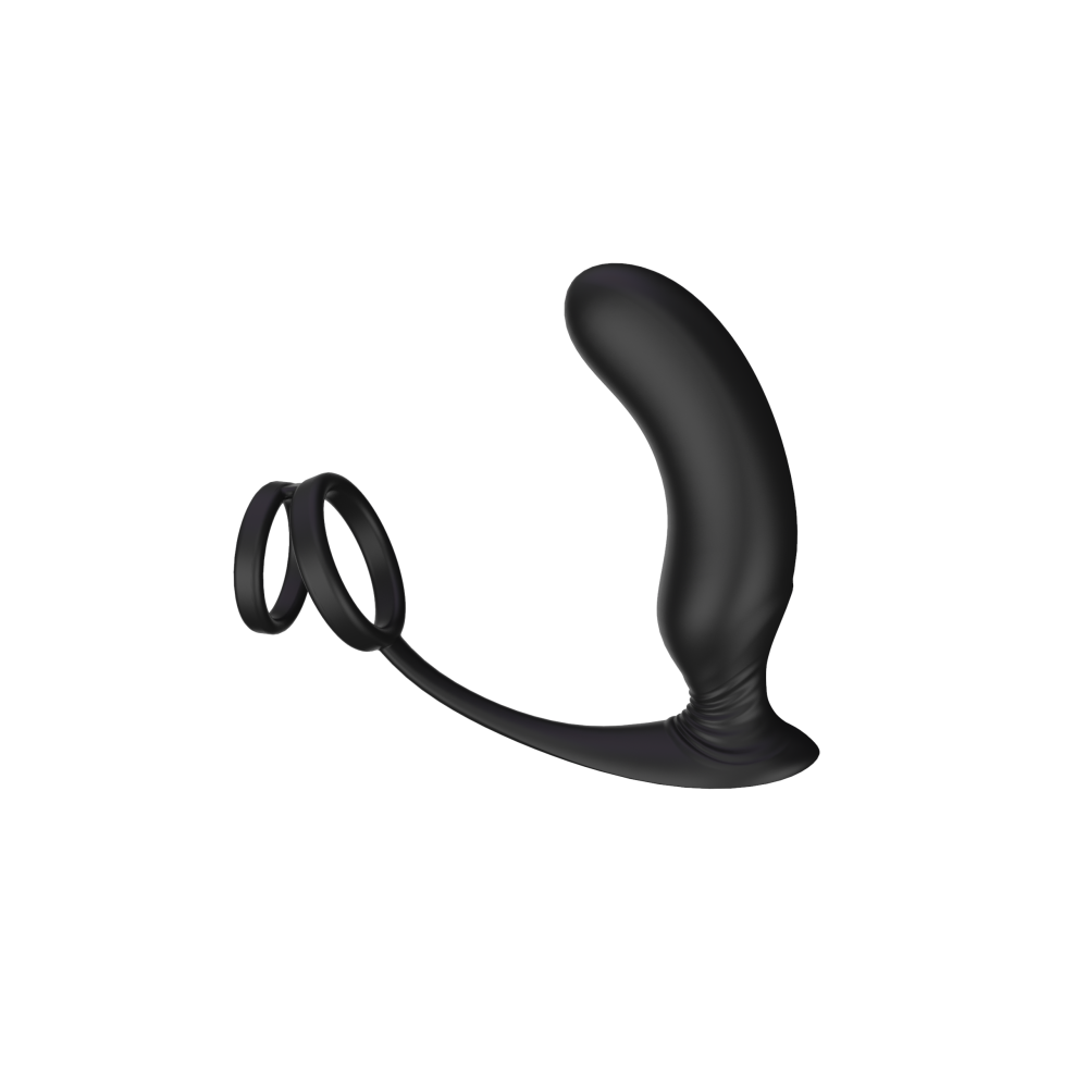 Cheeky Love Prostate Stimulator with Double Cock Ring & Remote