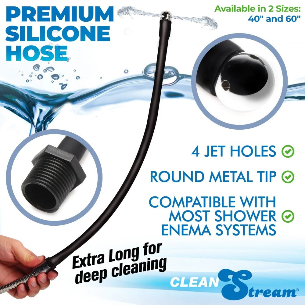 Clean Stream Silicone Anal Douche Nozzle