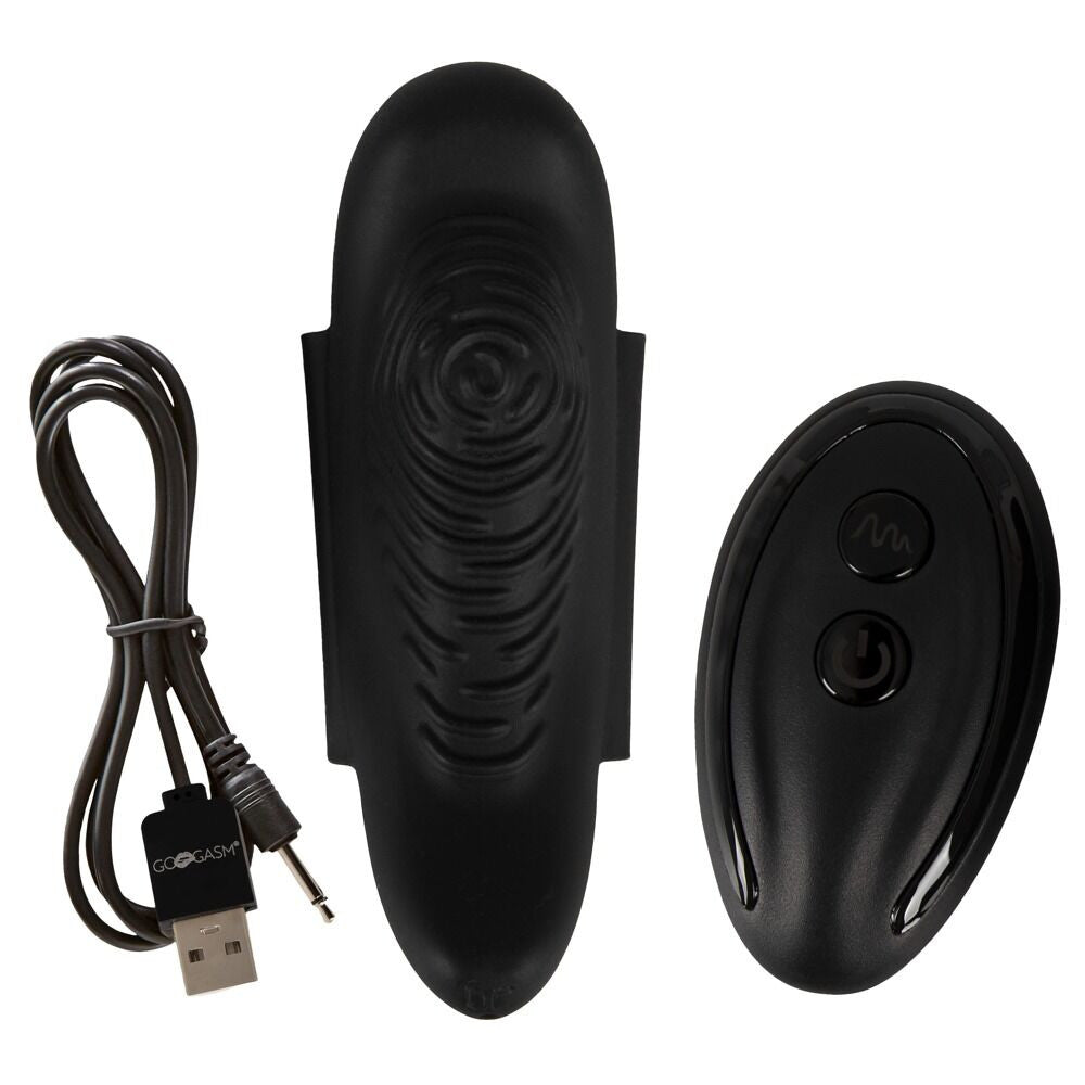 Clitoral Underwear Stimulator with Remote Go Gasm Black