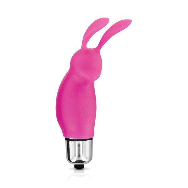 Glamy Silicone Mini Rabbit Bullet Vibrator Pink