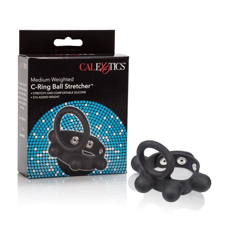 Silicone Weighted Cock Ring & Ball Stretcher