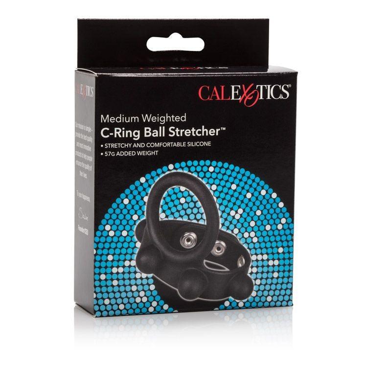 Silicone Weighted Cock Ring & Ball Stretcher