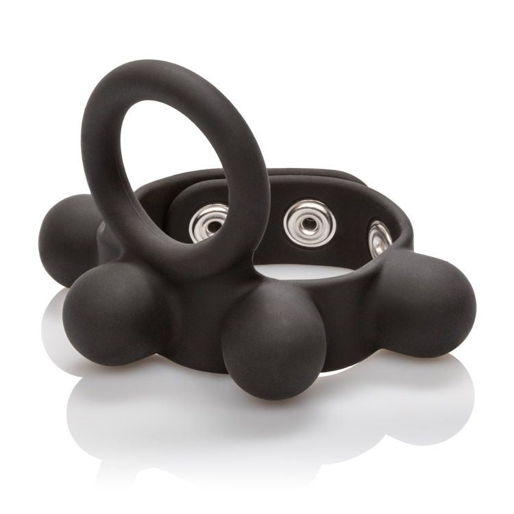 Silicone Weighted Cock Ring & Ball Stretcher
