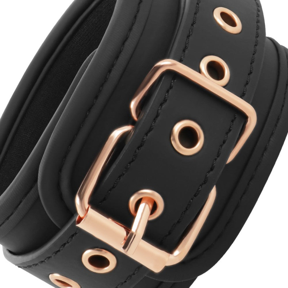 Coquette Black Adjustable Ankle Restraints