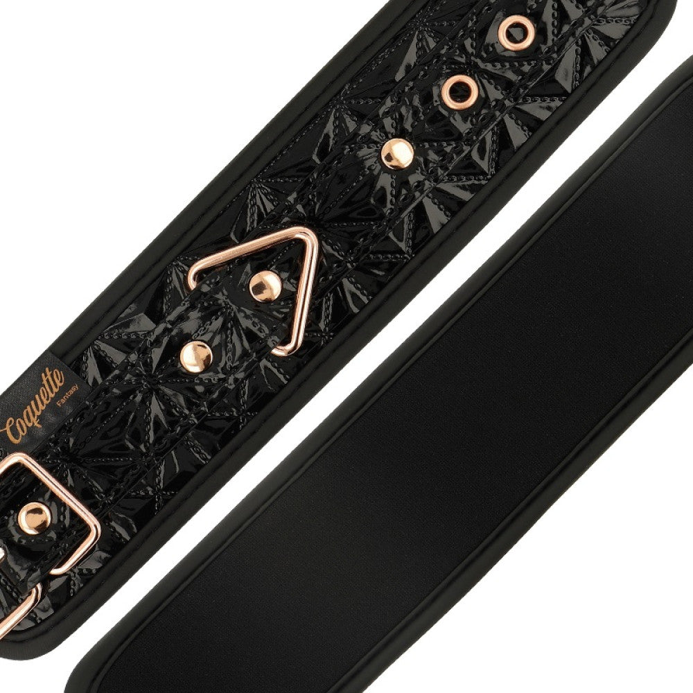 Coquette Fantasy BDSM Luxury Eco-Leather Handcuffs