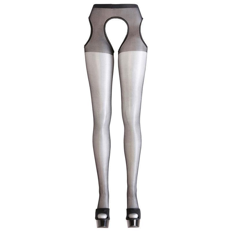 Cottelli Sexy Crotchless Cut-Out Tights
