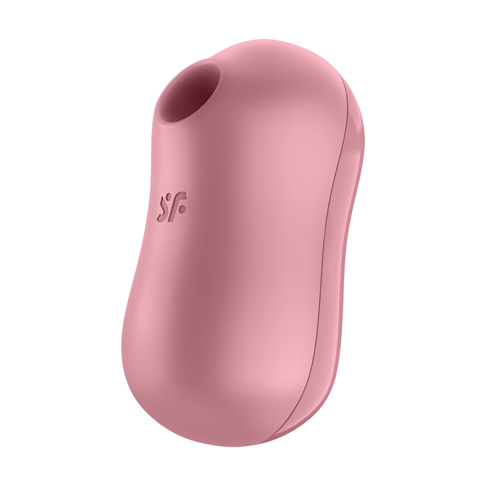 Cotton Candy Suction Clitoris Stimulator with Vibrations Pink