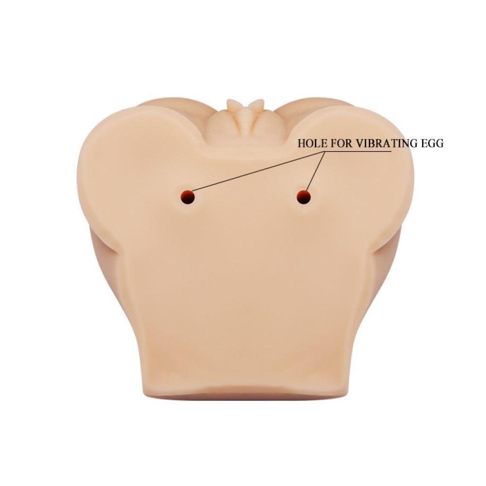 Crazy Bull Cyber Skin Vibrating Vagina & Ass Masturbator