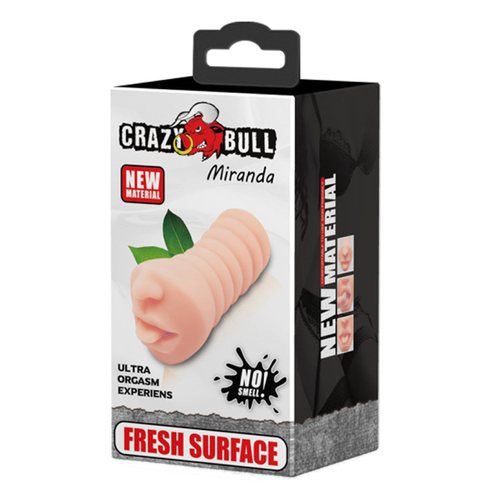 Crazy Bull Miranda Realistic Masturbator Mouth