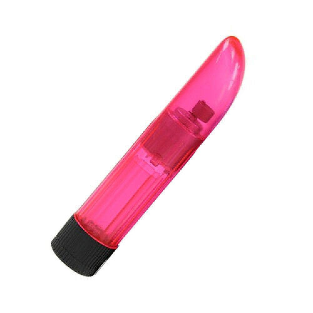 Crystal Clear Ladyfinger Classic Vibrator Pink