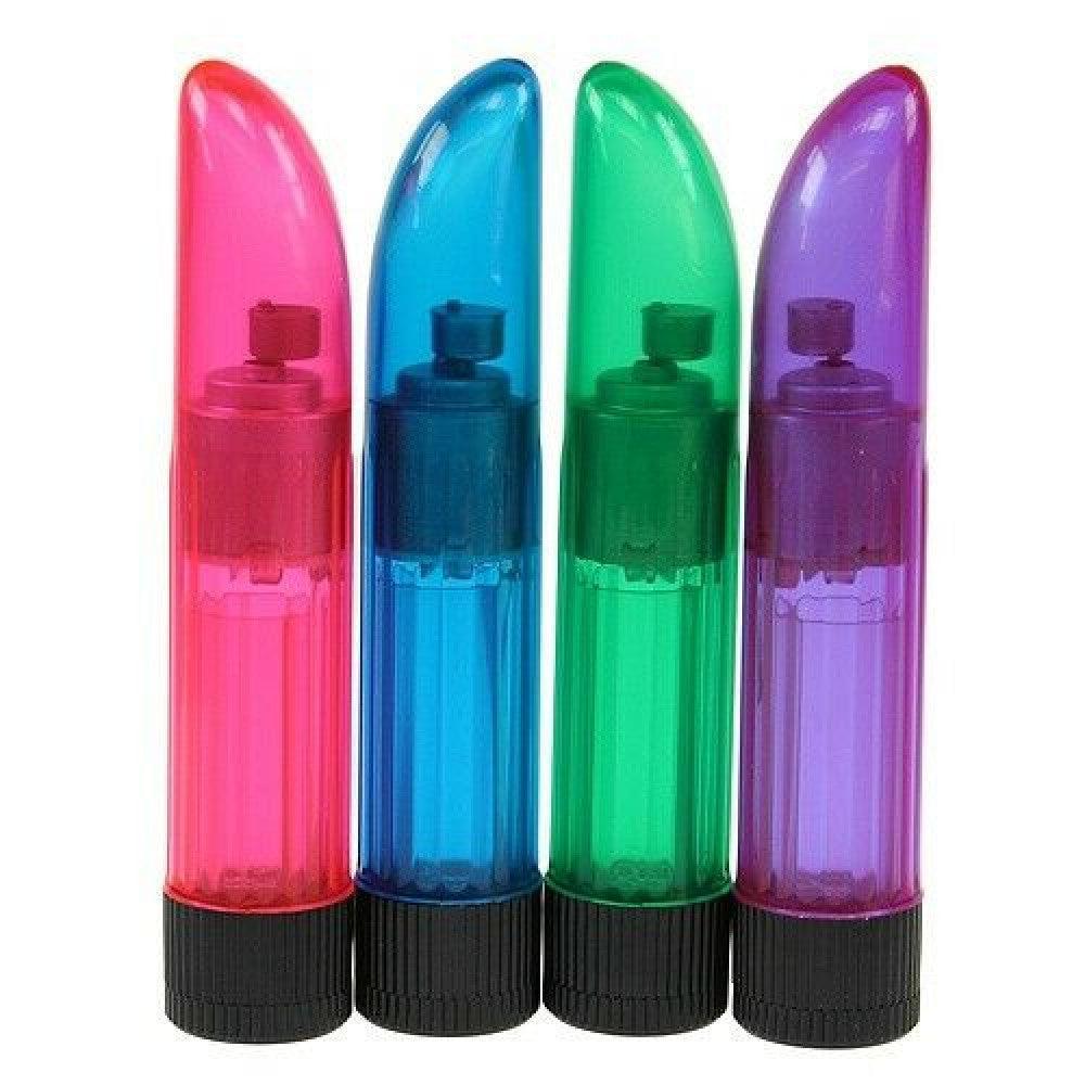 Crystal Clear Ladyfinger Classic Vibrator Pink