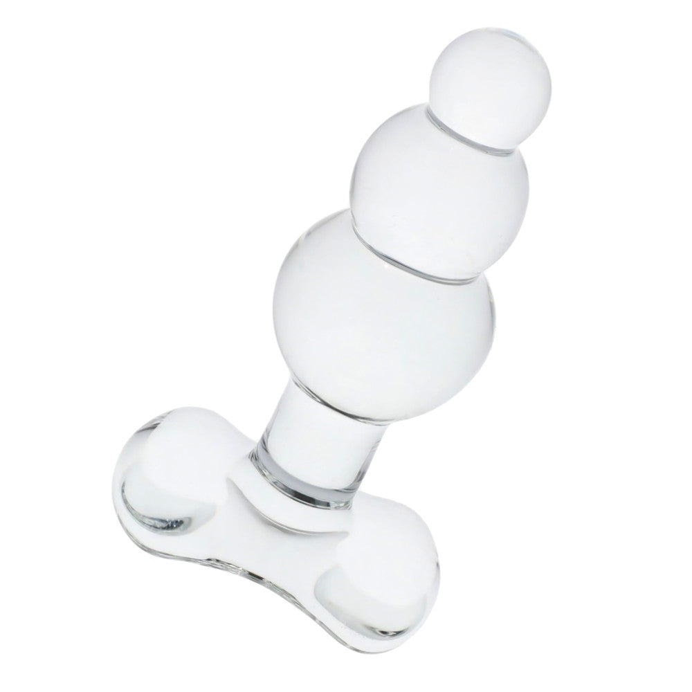 Crystal Jewel Glass Butt Plug