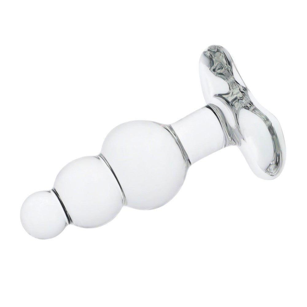 Crystal Jewel Glass Butt Plug