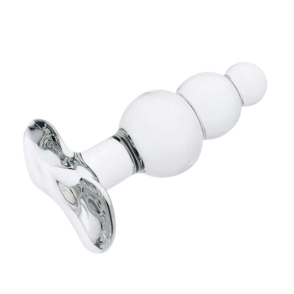 Crystal Jewel Glass Butt Plug