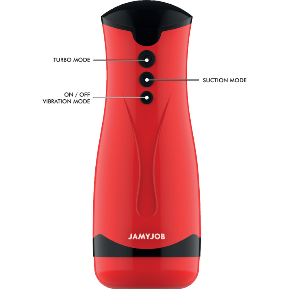 Dameron Rechargeable Sucking & Vibrating Masturbator