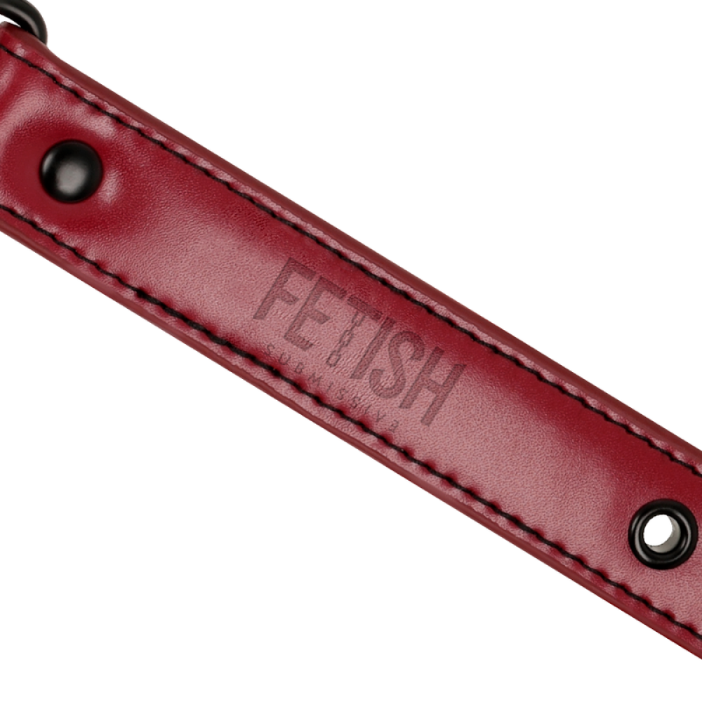 Fetish Submissive Breathable Ball Gag Red