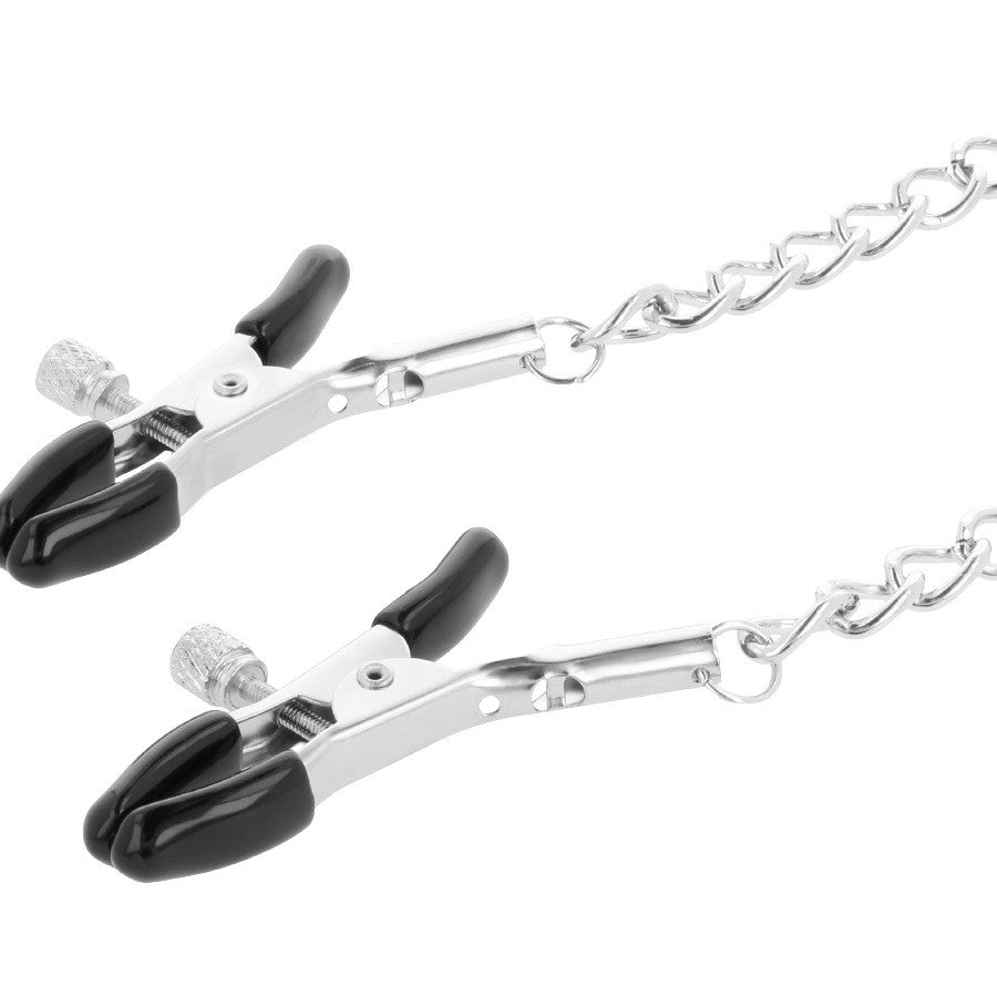 Darkness Adjustable Nipple Clamp & Collar
