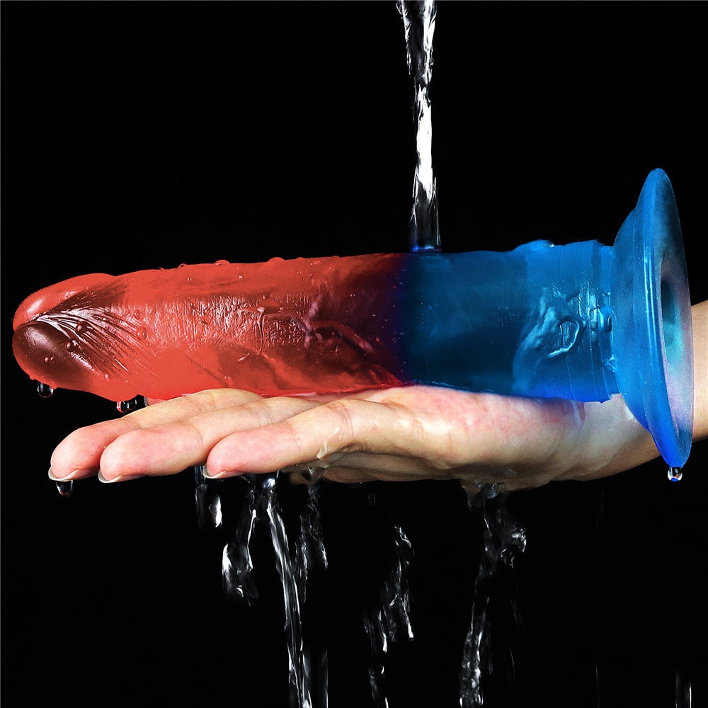 Dazzle Studs Suction Cup Jelly Dildo