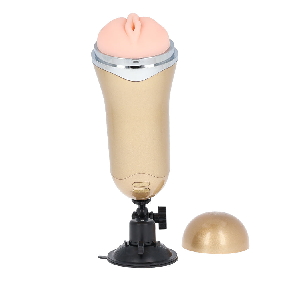 Delight Cyber Skin Rechargeable Vibrating Vagina Masturbator