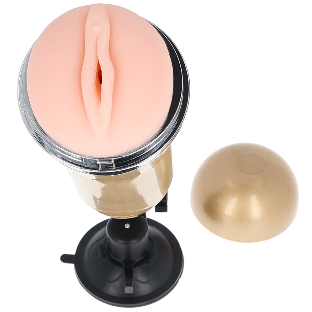 Delight Cyber Skin Rechargeable Vibrating Vagina Masturbator