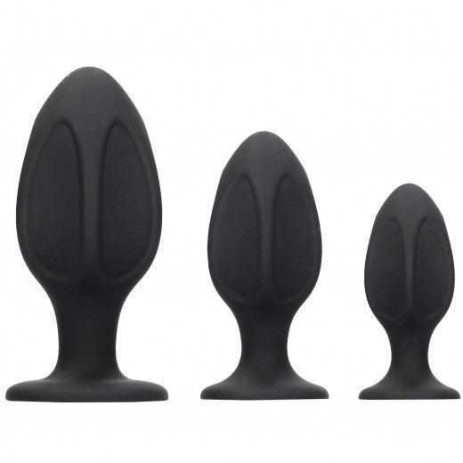 Diamond Shape Butt Plugs Set of 3 pcs.