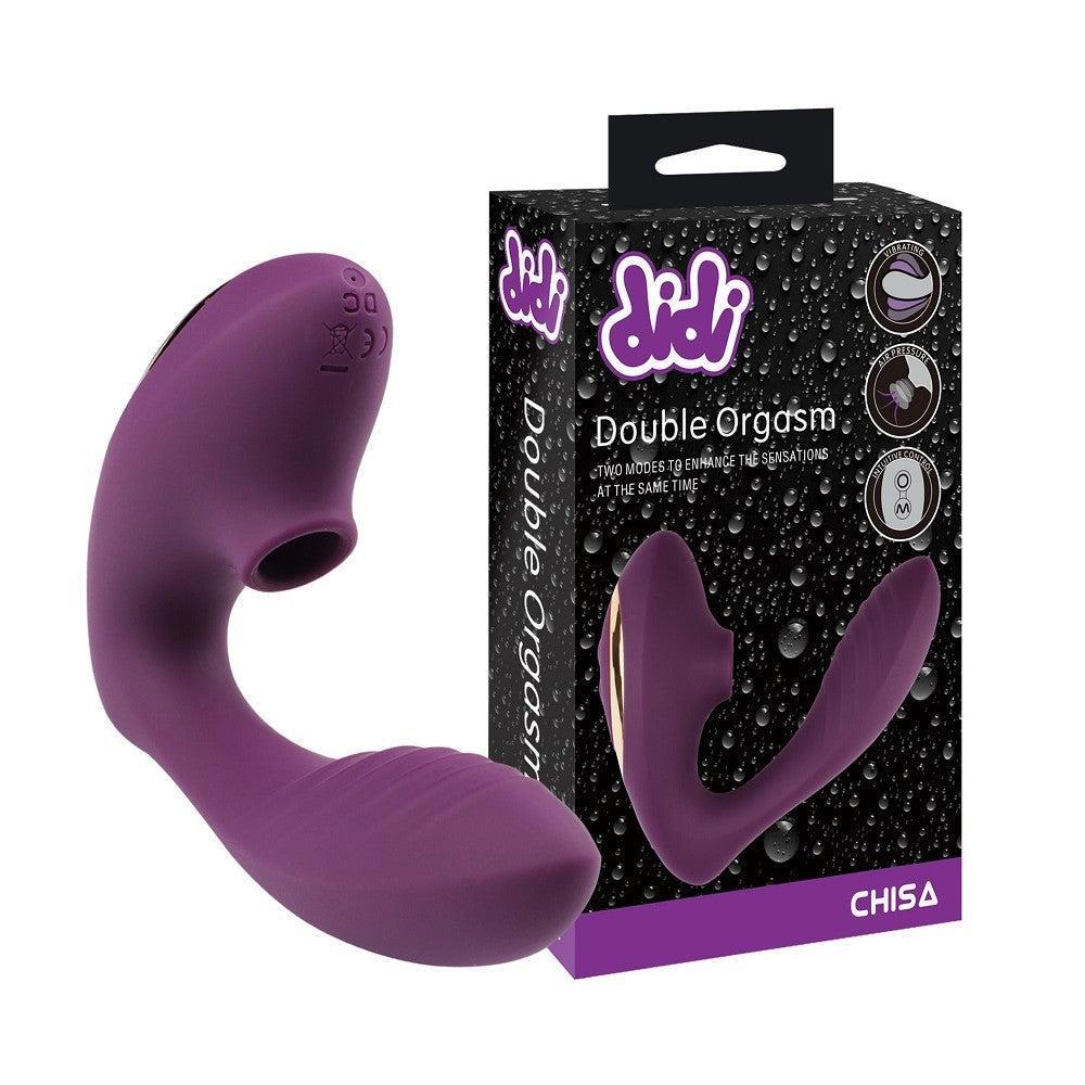 Didi Double Orgasm G-Spot & Clitoral Suction Vibrator