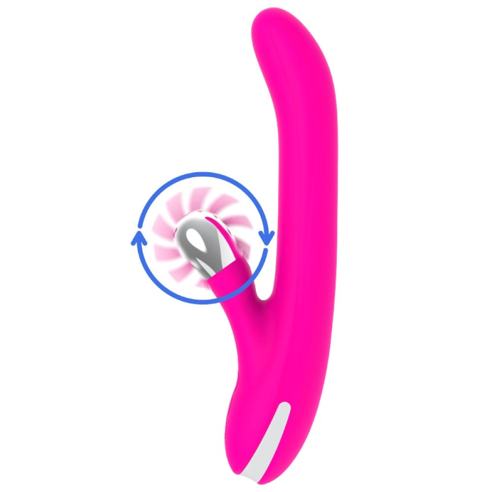 Diversia Rechargeable Bunny Waves Gyrating Vibrator