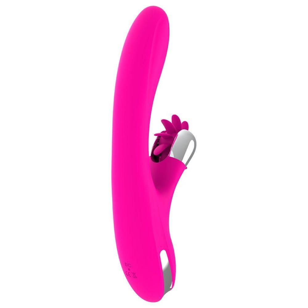 Rechargeable Bunny Waves Vibrator with "Come here" Motion