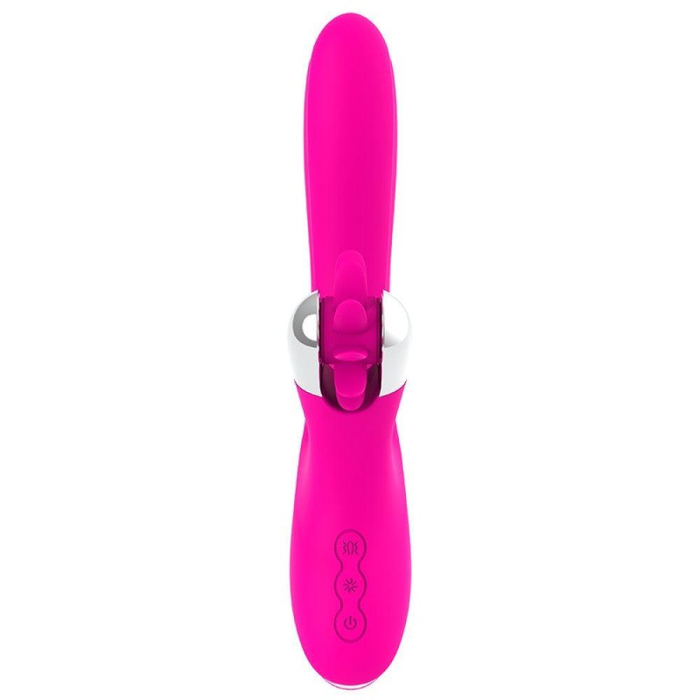 Rechargeable Bunny Waves Vibrator with "Come here" Motion