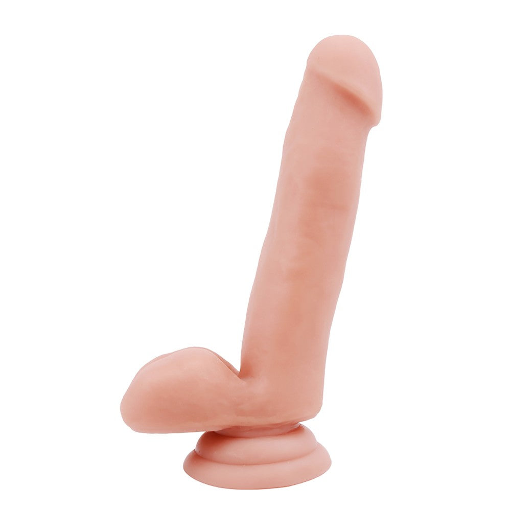 Dixx Realistic Dual Density Suction Cup Dildo 7.1"