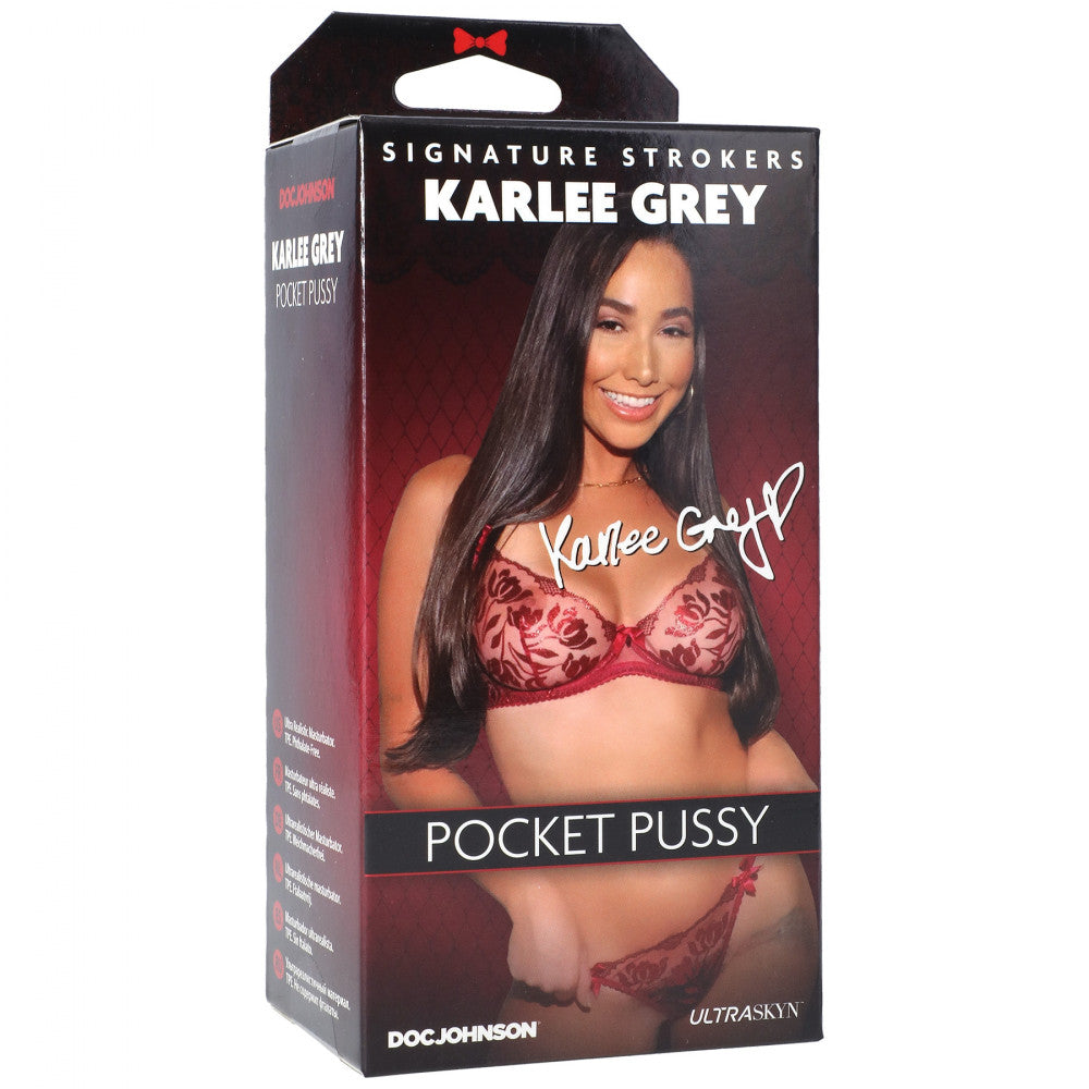 Doc Johnson Karlee Gray Realistic Vagina Masturbator