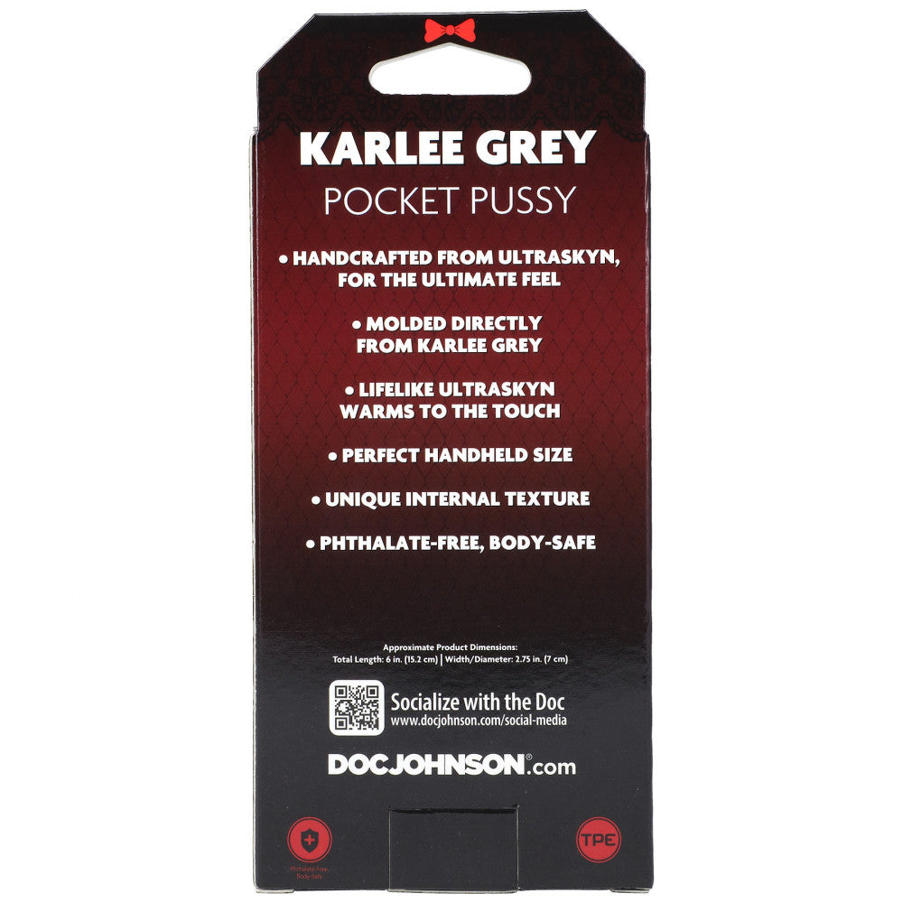 Doc Johnson Karlee Gray Realistic Vagina Masturbator