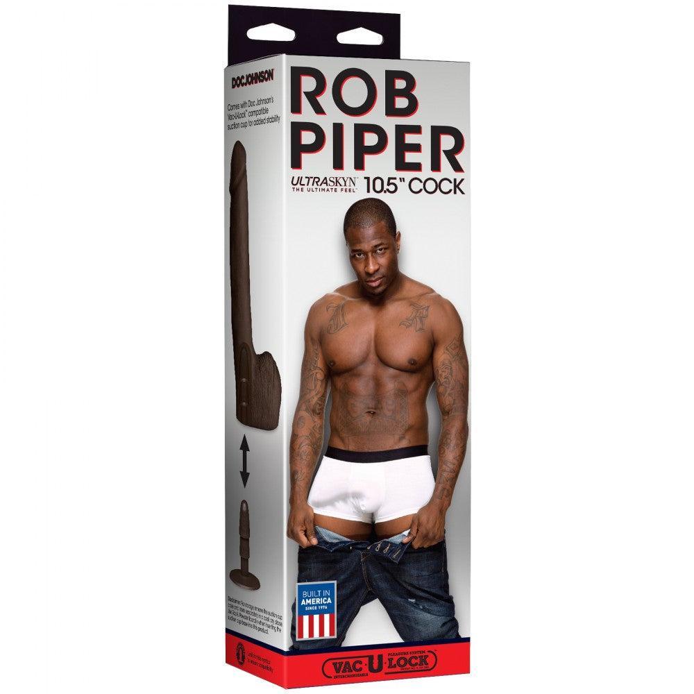 Doc Johnson Rob Piper Realistic Suction Cup Dildo 10.5"