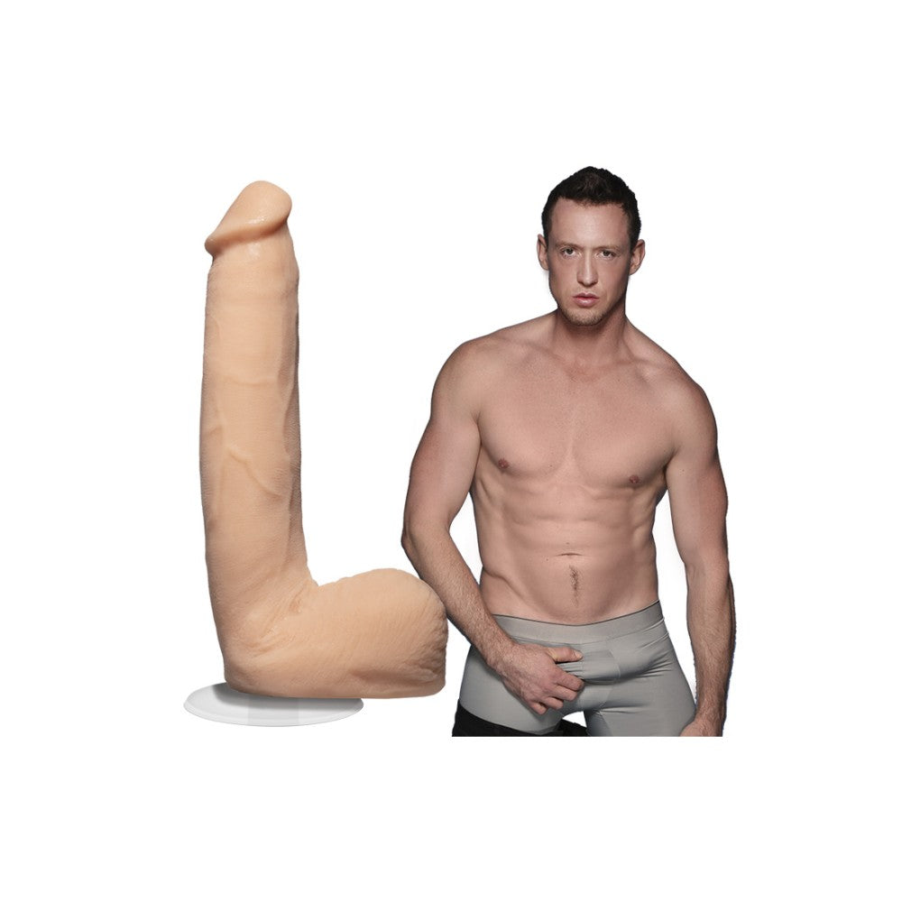 Doc Johnson Pierce Paris Dual Density Dildo 9"